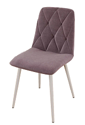 Стул DC-2103 (каркас белый тк. Велюр сирень (S48)) Стул DC-2103 (каркас белый тк. Велюр сирень (S48))
